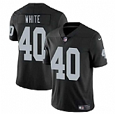 Men & Women & Youth Las Vegas Raiders #40 Devin White Black 2025 Vapor Stitched Jersey,baseball caps,new era cap wholesale,wholesale hats